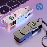 Imagem da promoção Pendrive HP USB 2.0 Metal 2TB Giratório De Alta Velocidade Para Smartphone/Notebook/PC Android