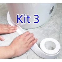 Imagem da promoção Kit De 1/2/3 Fita Selante De Pvc À Prova D 'Água Para Cozinha / Banheiro / Banheira