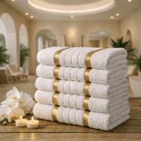 Imagem da promoção Jogo 5 Toalha Banho Grossa Felpuda 100% Algodão Macia Grande