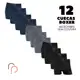 Kit 12 Cuecas Boxer Sem Costura em Microfibra RP em oferta