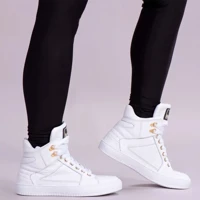 Imagem da promoção Botinha Tenis De Academia Bota Performance Em Couro Legitimo