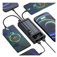 Imagem da promoção Carregador Portátil Power Bank Placa Solar 2.4a 5 em 1