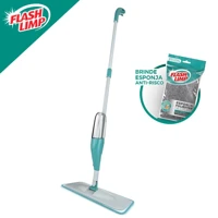 Imagem da promoção Mop Spray Fit Vassoura Rodo Magico Com Reservatorio Flash Limp + Esponja Poliester