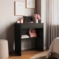 Imagem da promoção Mesa Computador Multiuso Escritorio 1 Gaveta Prateleira Mais Vendida