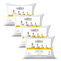Imagem da promoção Kit 4 Travesseiros Oaktex 50x70 Antialérgico Fibra Siliconada Branco