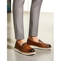 Imagem da promoção Mocassim Loafer Masculino GuGi Casual Social Confortável com Sola Tratorada Antiderrapante