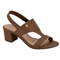 Imagem da promoção Sandália Feminina Moda Salto Grosso Confortável Original