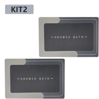 Imagem da promoção Kit2 Tapetes Para Banheiro Tapete Mágico Ultra Para Absorçã