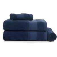 Imagem da promoção Jogo De Banho Karsten 4 Empire Naval Cor Azul Lisa