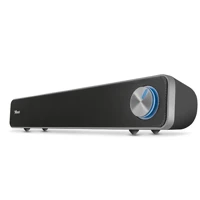 Imagem da promoção Soundbar USB Trust Arys com LED, 12W, Compacta e Potente para PC e TV