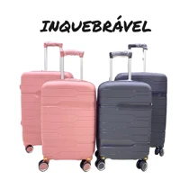 Imagem da promoção Conjunto Mala 23KG + Mala 10KG Padrão Anac Giratória 360° Polipropileno