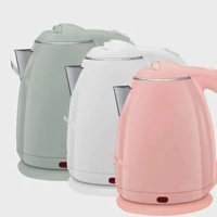 Imagem da promoção Chaleira elétrica Jarra 2L 127V/220V Cores Rosa Cinza Branca Azul Vermelha Preta