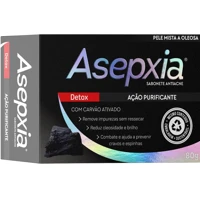 Imagem da promoção Asepxia Sabonete Facial Detox 80g - Purificante e Antioleosidade