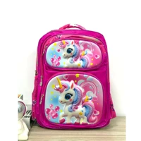 Imagem da promoção Mochila Escolar 3D Estampado Fosco Infantil Bolsa Menina Grande