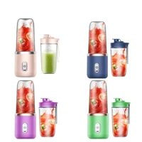 Imagem da promoção Mini Liquidificador Portátil De Suco De Alimentos Misturador Leite Smoothie 400ML 6 Lâminas Espremed