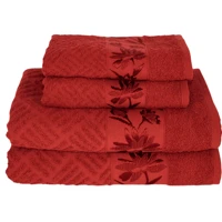 Imagem da promoção Kit 4 Toalhas Olympia 2 Banho + 2 Rosto 100% Algodão Premium Macias e Super Absorventes Flabom