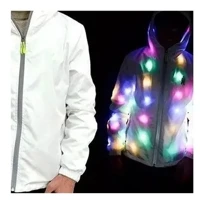 Imagem da promoção Jaqueta Corta Vento E Prova Dágua Led Unisex Raves E Festas