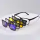 Óculos Armação Clip On Para Grau 5 em 1 Masculino Lentes Polarizadas em oferta
