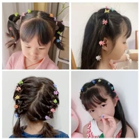 Imagem da promoção 100Pcs Garras De Cabelo Pequenas E Coloridas Garotas Estrela Fofa Coração Mickey Clipes Acessórios K