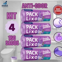 Imagem da promoção Kit 4 Rolos de Sacos de Lixo 10L – 160 Unidades | Neutraliza Odores | Ideal para Pia e Banheiro