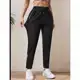 Calça Feminina Dry Fit Seda Gelada Com Elastano Esportiva Fitness Slim Fit em oferta