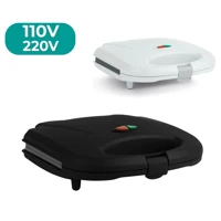 Imagem da promoção Sanduicheira Elétrica e Grill Família 2 em 1 - Inox antiaderente - 750W Oliver Home