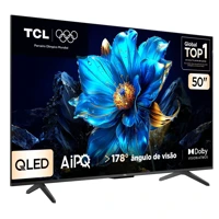 Imagem da promoção Smart TV TCL 50 Polegadas QLED 4K P7K WiFi Bluetooth Google TV HDR10+ Dolby Atmos Dolby Vision 50P7K
