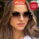 Óculos De Sol Quadrados Coreanos UV400 Para Mulheres Com Lente Gradiente Sem Aro Praia Essencial em oferta