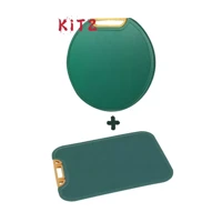 Imagem da promoção Kit 2 Tábuas de Corte Plásticas 30cm Com Suporte Vertical Para Cozinha