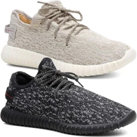 Imagem da Promoção Kit 2 Pares Tênis Masculino Yzy Esportivo