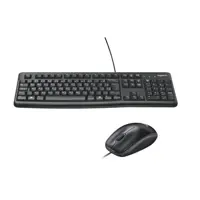 Teclado+mouse logitech mk120 c/fio usb preto - 920-004429 em oferta na Magazine Luiza