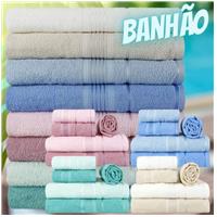 Imagem da promoção Jogo de Toalhas Banhão 5 Peças - Home Basics