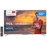 Imagem da promoção Smart TV 4K UHD LED 55” TCL 55P715 Android Wi-Fi - Bluetooth 3 HDMI 2 USB