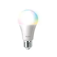 Lâmpada Smart Wi-Fi Elgin Smart Color Bulbo LED - 10W em oferta na Magazine Luiza