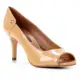 Peep Toe Couro Jorge Bischoff Salto Fino em oferta