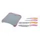 Jogo P/ Cortar E Servir Tramontina 29899012 My Lovely Kitchen 5 Pçs em oferta