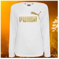 Imagem da promoção Camiseta Puma Metallic Manga Longa Feminina