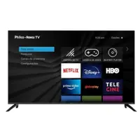 Smart TV LED 58" UHD 4K Philco PTV58G70RCBL Quad Core GPU Triple Core Dolby Audio WiFi 4 HDMI 2 em oferta na Magazine Luiza