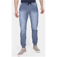 Imagem da promoção Calça Jeans Jogger Terminal Masculina - Azul