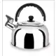 Chaleira de Aço Inox com Apito 2 Litros Tampa e Alça Cozinha - Wellmix em oferta