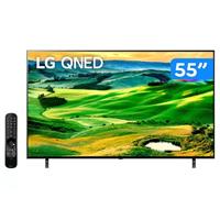 Imagem da promoção Smart TV 55” 4K NanoCell LG Quantum Dot QNED 120Hz - AI Processor Wi-Fi Bluetooth HDR Alexa 55QNED80