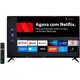 Smart TV 43” Full HD DLED Vizzion LE43DF20 - IPS Wi-Fi 2 HDMI 2 USB em oferta