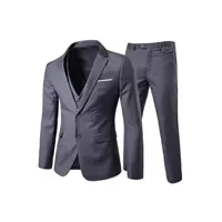 Terno Executivo Slim Corte Italiano De Luxo (calça E Blazer) 7 Cores - Shopping do Terno em oferta na Magazine Luiza
