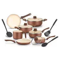 Jogo de Panelas Antiaderente Ceramica Roma 10 Peças Casambiente em oferta na Magazine Luiza
