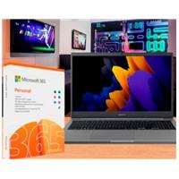 Imagem da promoção Notebook Samsung Intel Celeron-6305 4GB 256GB SSD W11 15,6" Cinza Chumbo NP550XDA-KP3BR + Office 365