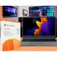 Notebook Samsung Intel Celeron-6305 4GB 256GB SSD W11 15,6" Cinza Chumbo NP550XDA-KP3BR + Office 365 em oferta