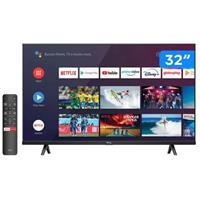 Imagem da promoção Smart TV 32” HD LED TCL S615 VA 60Hz - Android Wi-Fi e Bluetooth Google Assistente 2 HDMI