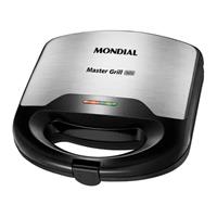 Imagem da promoção Sanduicheira Master Grill Mondial Inox S-20 110v 60hz