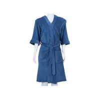 Imagem da promoção Roupão de Inverno Atlântica Kimono de Microfibra Azul Veleiro