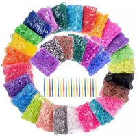 2.000 Elástico Loom Band Clips Pulseira Cores Sortidas - SPM em oferta na Magazine Luiza